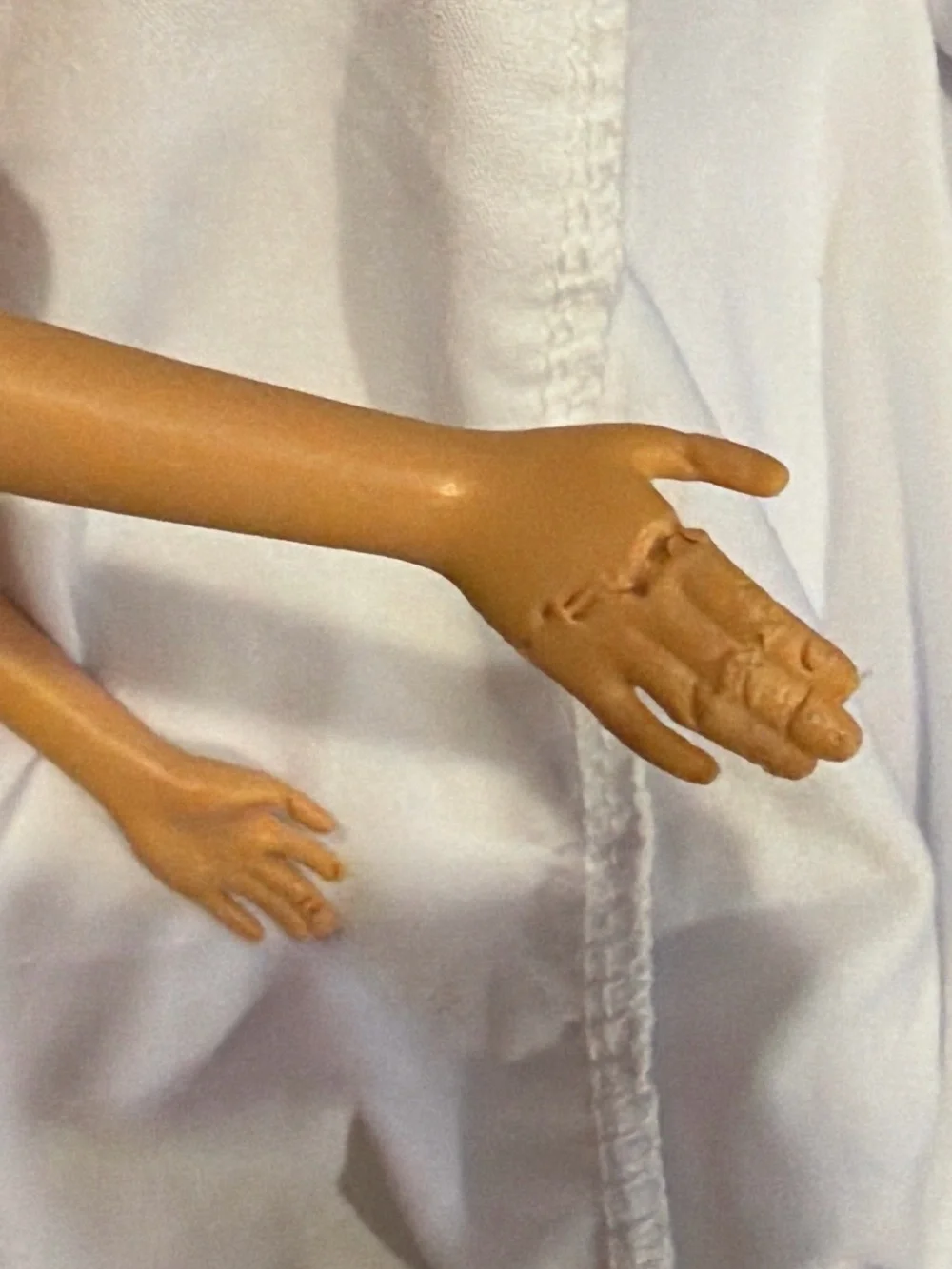 Vintage 90s Mattel Barbie Doll with Hair Play Pull-String Mechanism & Molded